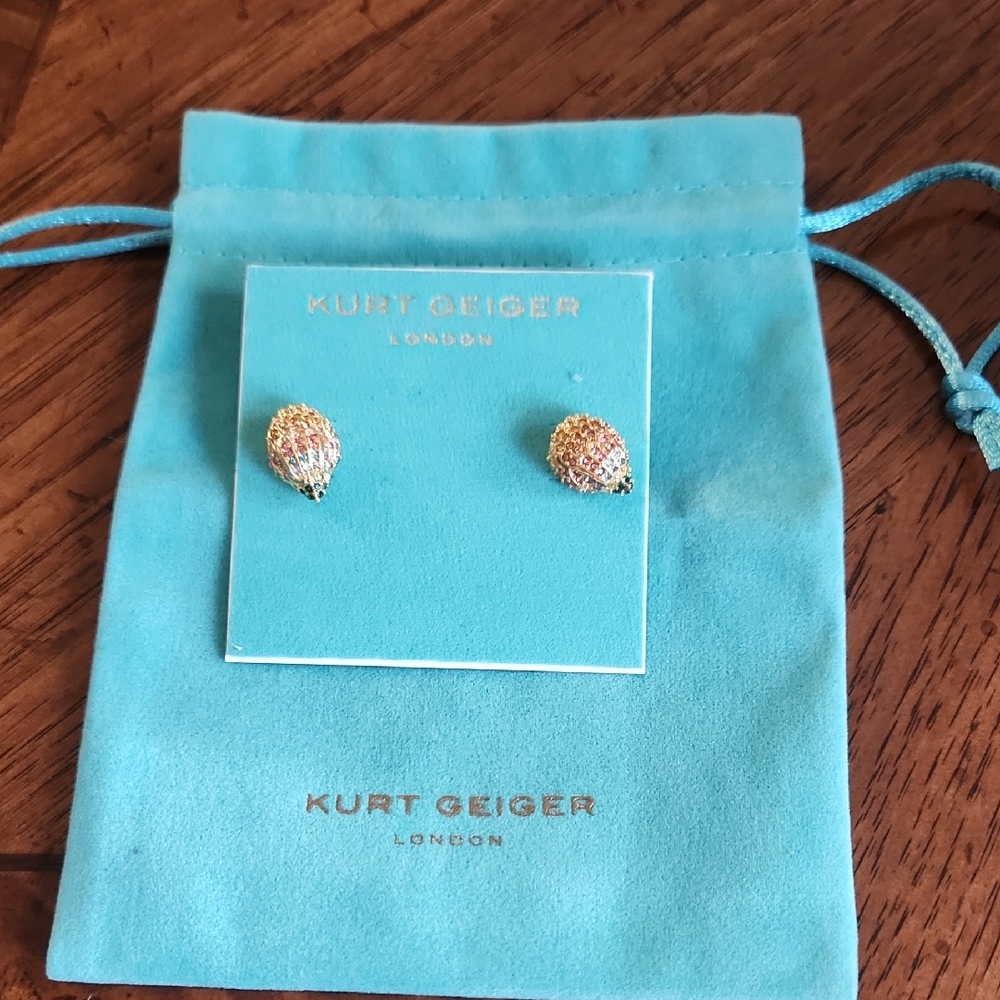 Kurt Geiger Gold Earrings